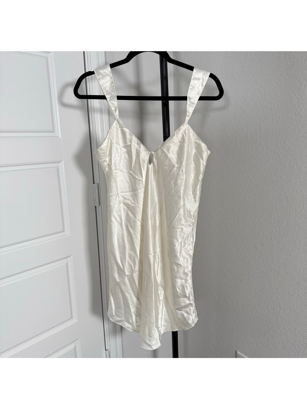 Y2K vintage white slip dress Kathryn tag size medium